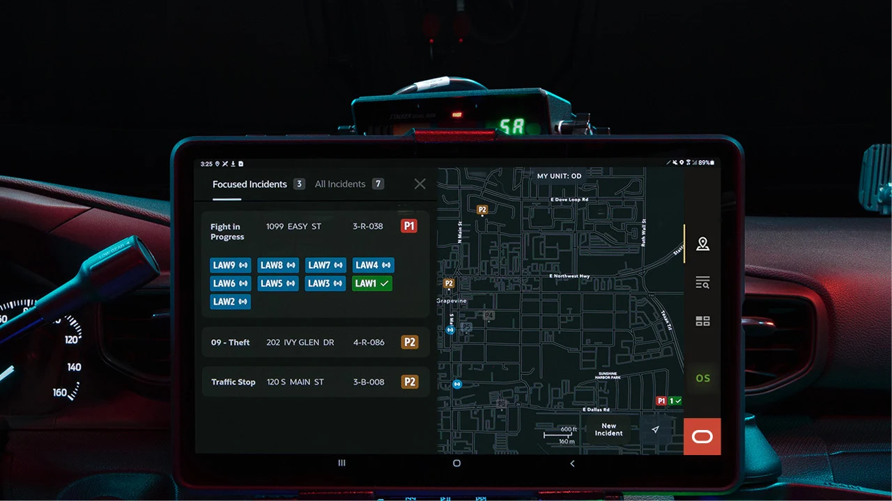 Oracle Public Safety Suite screenshot